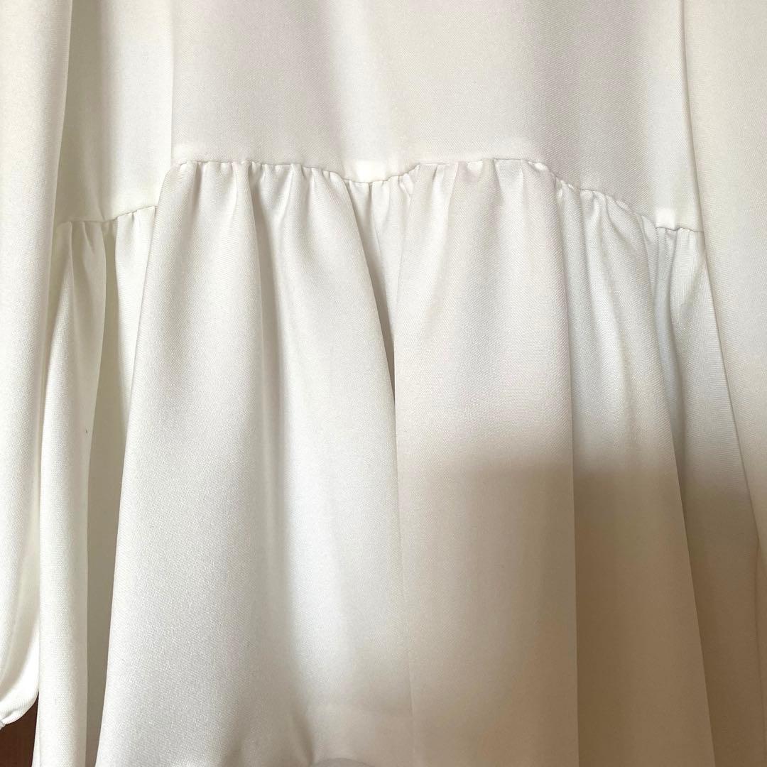 大人気完売！タグ付き！F by ROSSO　レースカラーペプラムブラウス