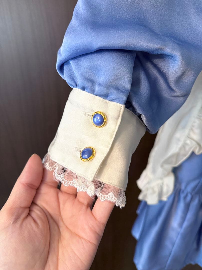 angelic pretty silky lady OP ブルー