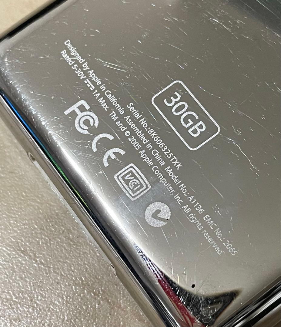 動作OK Apple iPod Classic 30GB MA146J