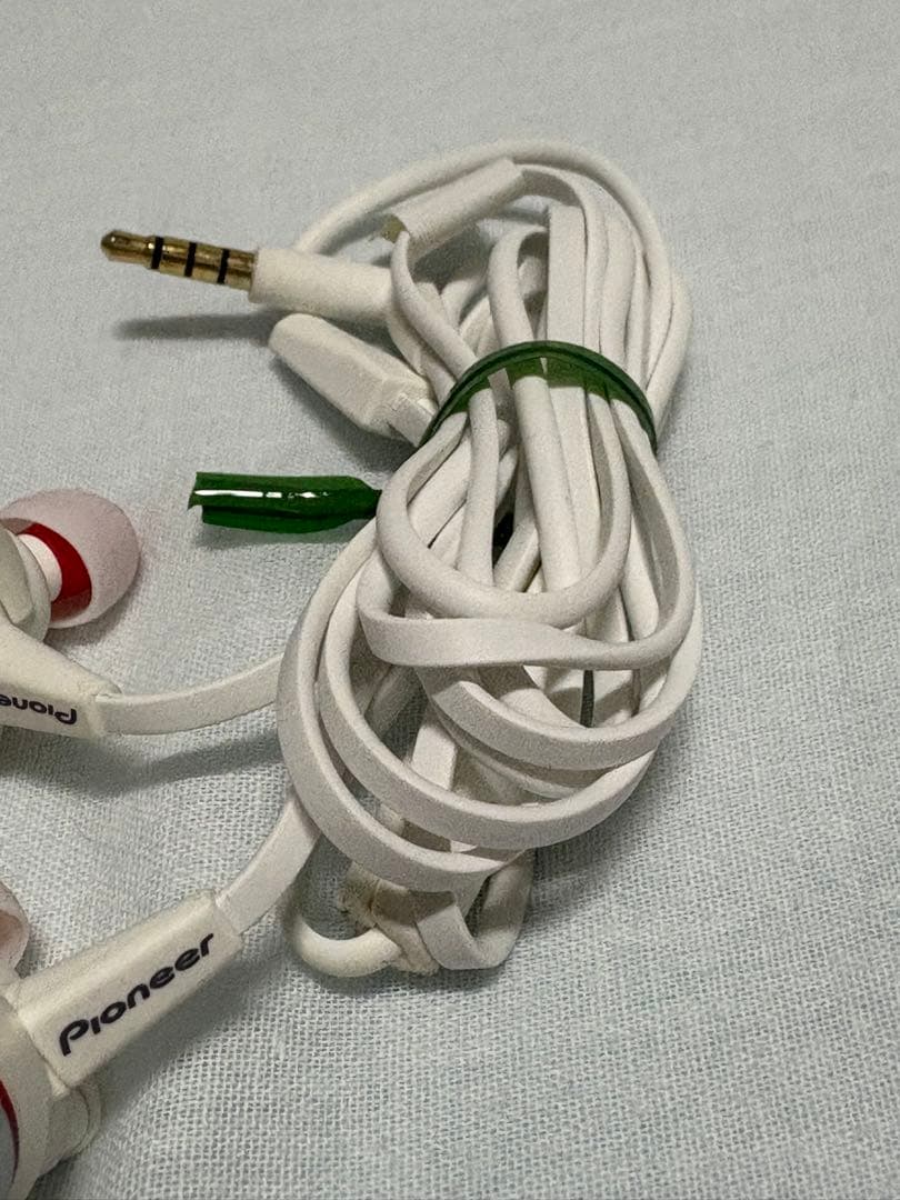 pioneer Superior Club Sound SE-CX7-Wイヤホン