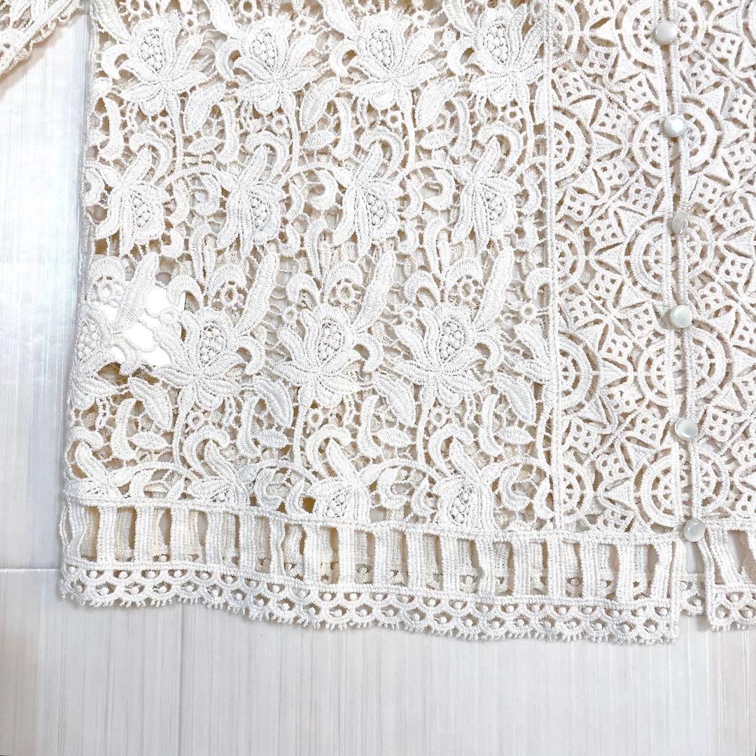 未使用タグ付き✨ トゥモローランド/マカフィー レース ブラウス