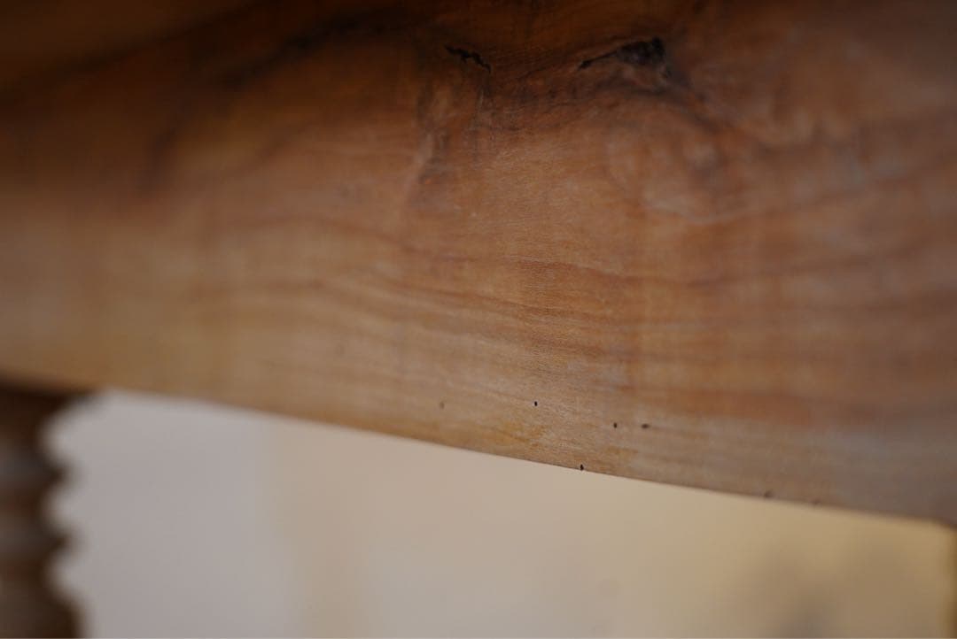 フランスアンティーク　テーブル　木味　古木