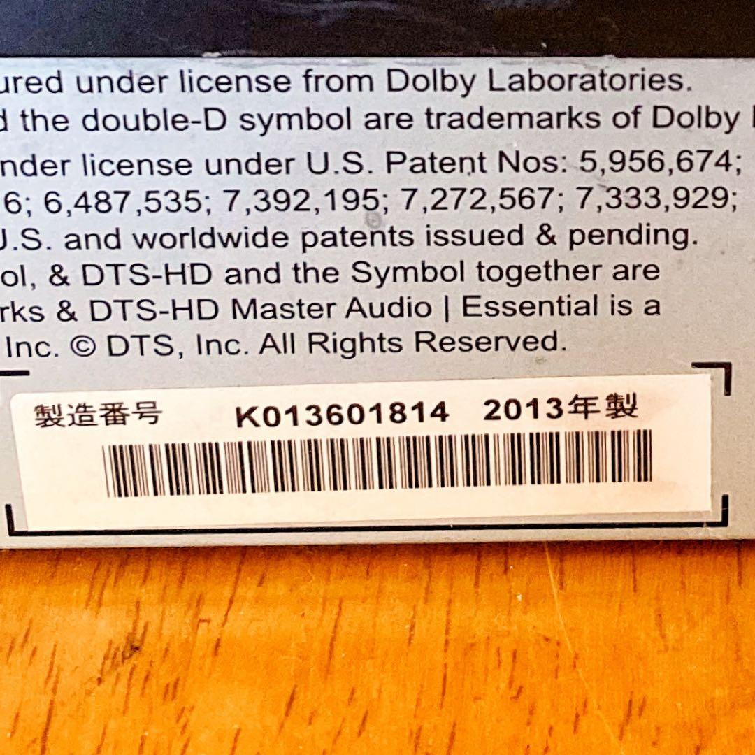 リモコン無し　TOSHIBA 東芝　ブルーレイレコーダー HDD 500GB