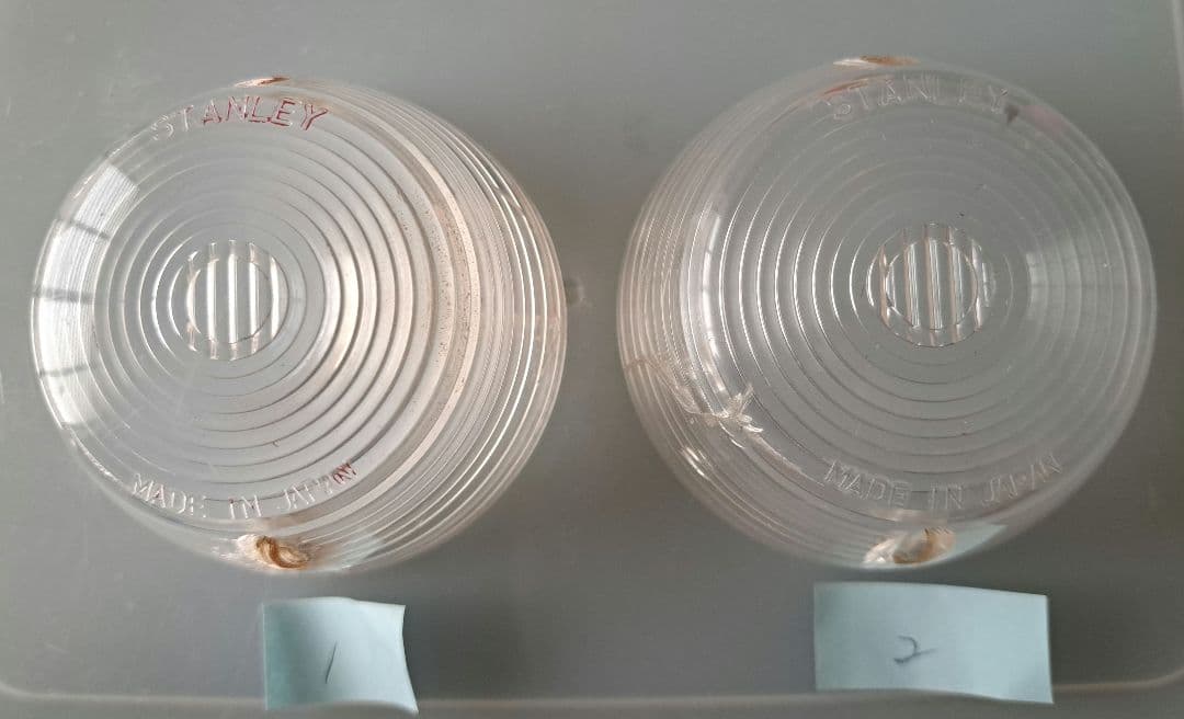 スタンレー製　純正ウインカーレンズ 　CB400F　CB750FOUR