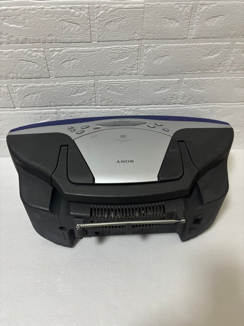 【MDLP対応】SONY　完動品　ZS-M37　CD/MDラジオ　リモコン付き