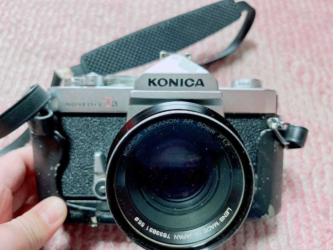 ★昭和レトロ★Konica 一眼レフカメラセット　訳あり品