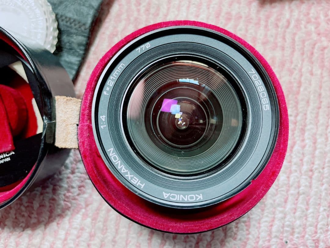 ★昭和レトロ★Konica 一眼レフカメラセット　訳あり品