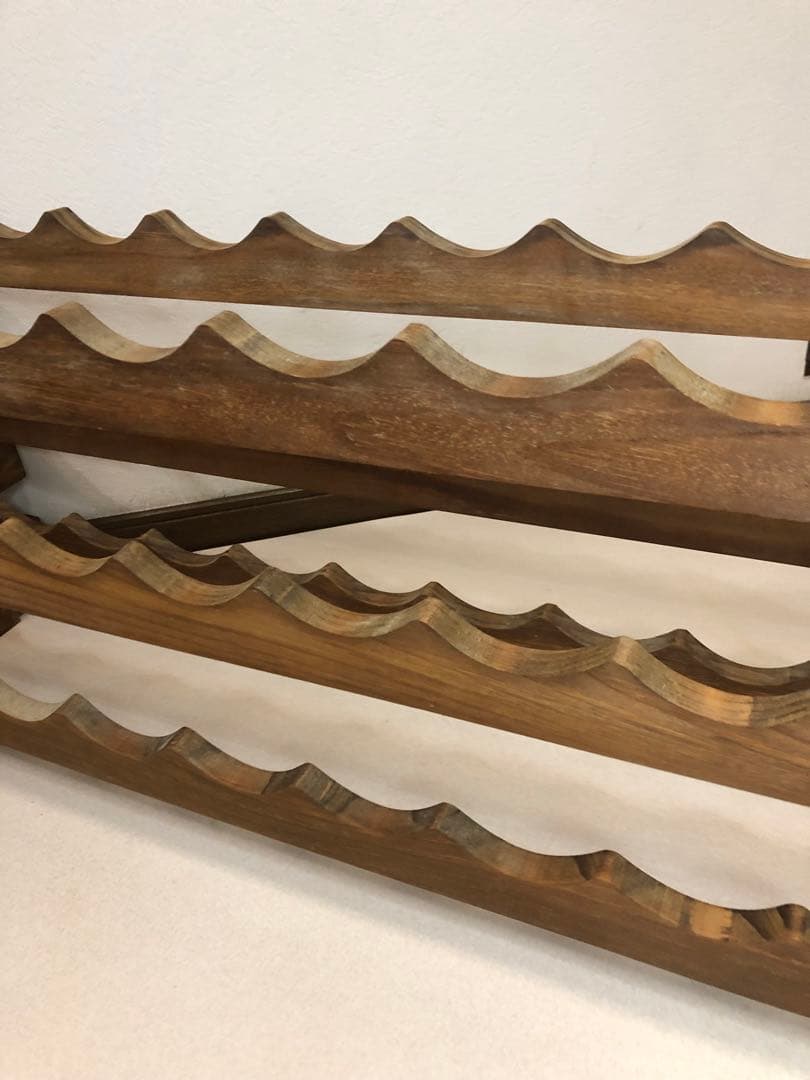 機能良 木製 ワインラックキット 12ボトル用 3段 送料無料