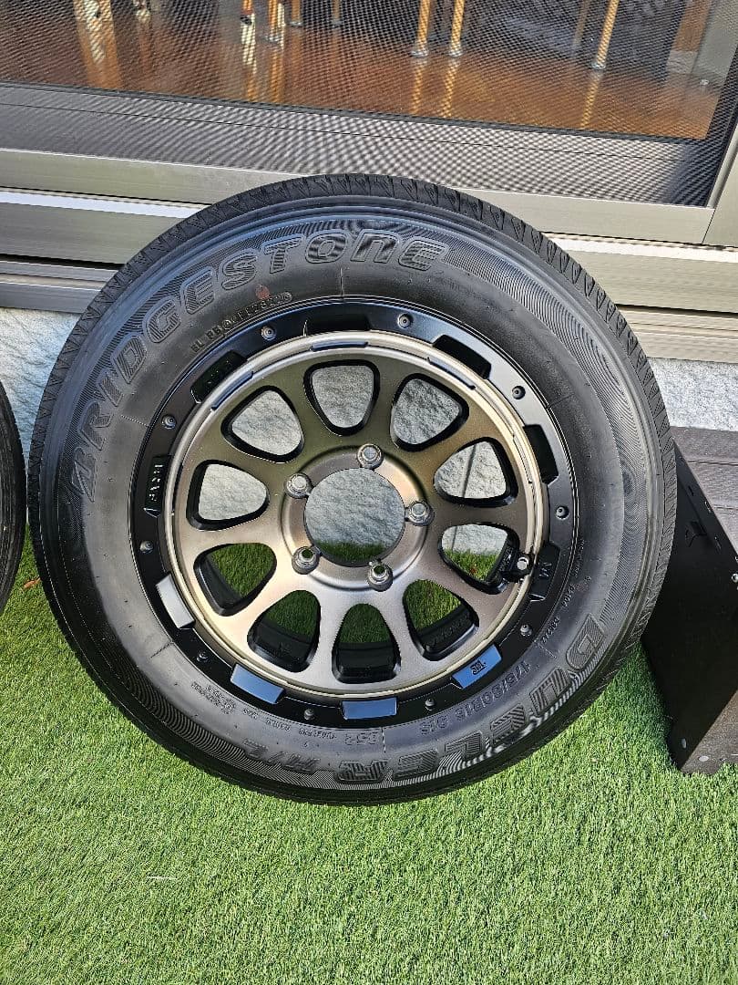 さぶ モーターファームD10 マットブラックDCティントディスク ジムニー