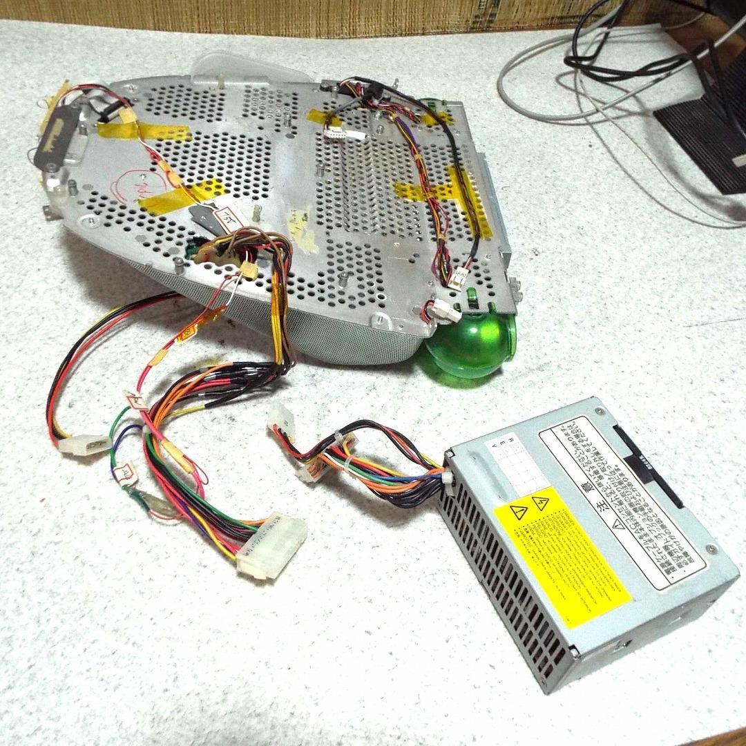 超貴重_動作快調_OS9単独起動可_iMacG3-400DV_汎用ATX電源