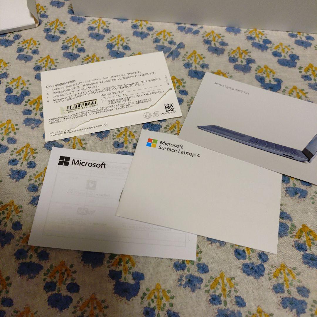 【美品】 Surface Laptop 4 13.5インチ 16GB定価14万