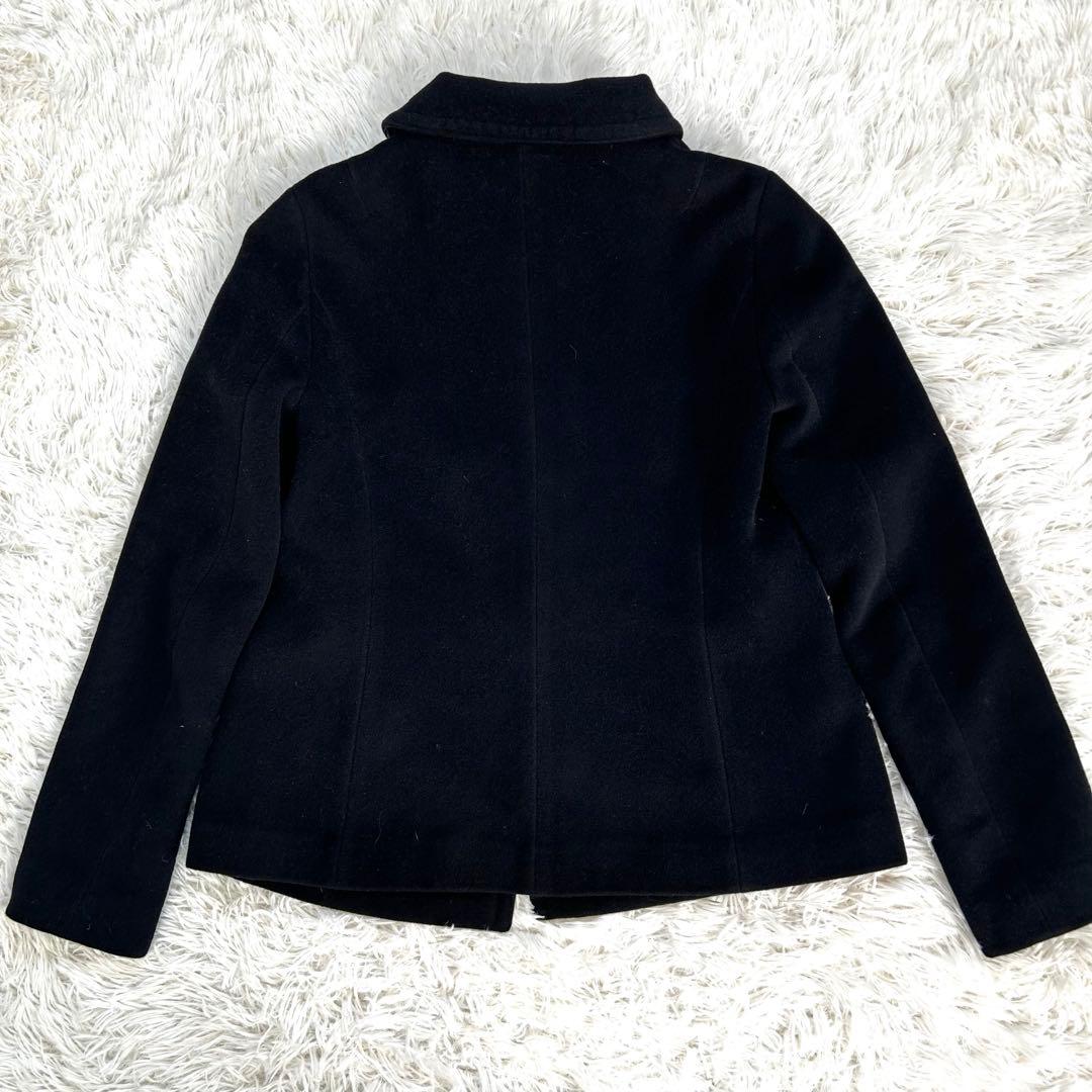 VIVIENNE TAM マオカラー アンゴラコート チャイナボタン ファー付き