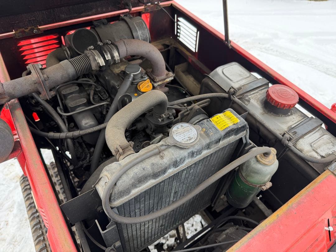 【使用時間少！】30馬力　ヤンマー　ディーゼル　除雪機