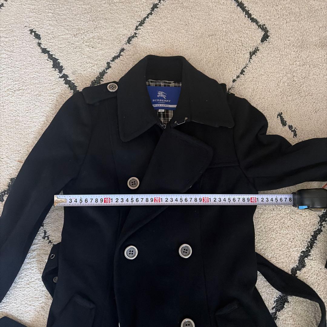✨️miyabi✨️様売約分カシミヤ混BURBERRY ブラック コート