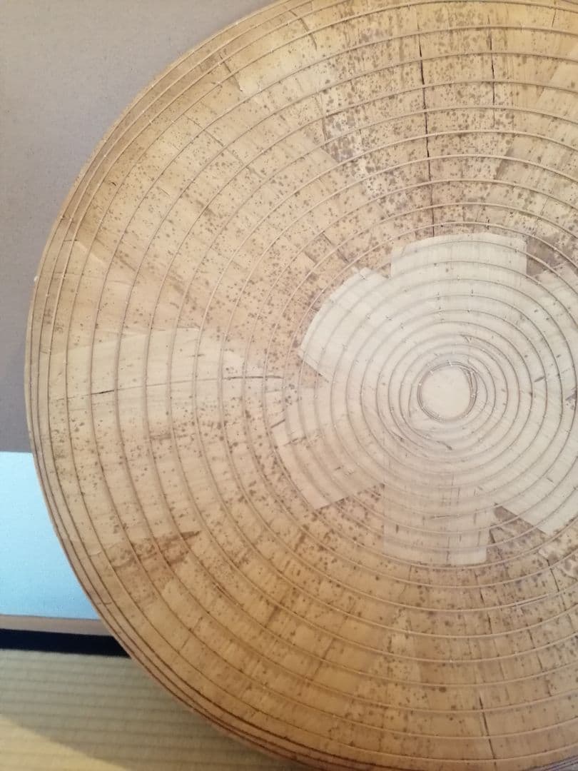 【茶事道具】露地笠　四客組　水屋道具481