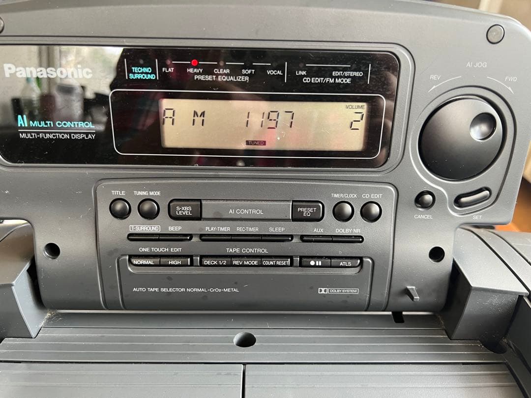 パナソニックPanasonic コブラトップ RX-DT707 ラジカセ CD