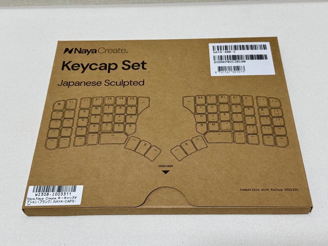 Naya Create,Touch,Track,JIS配列