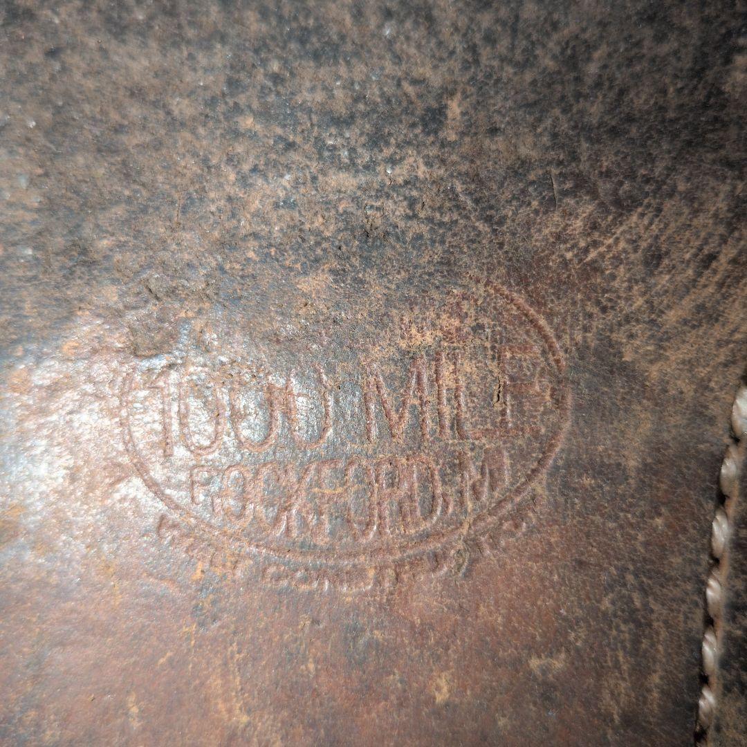 ウルヴァリン　1000マイルブーツ　ブラック　8D 27cm　茶芯　USA製