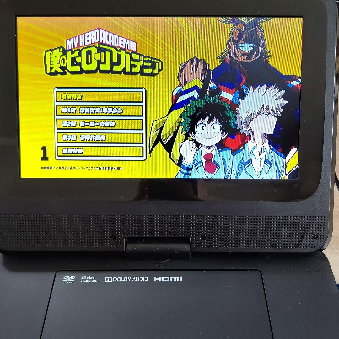 美品　9型　ポータブルブルーレイプレーヤー　ティーズネットワーク　BD DVD