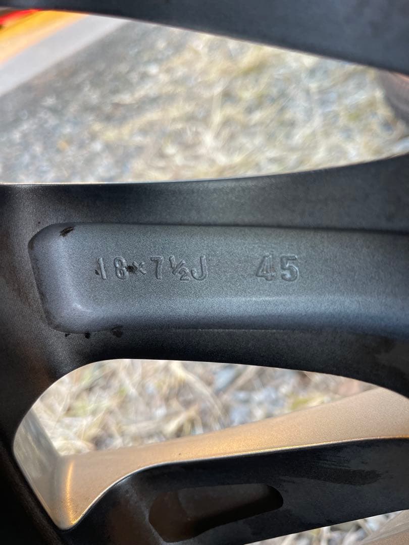 20ヴェルファイア ゴールデンアイズ2 純正ホイールスタッドレスタイヤ４本セット