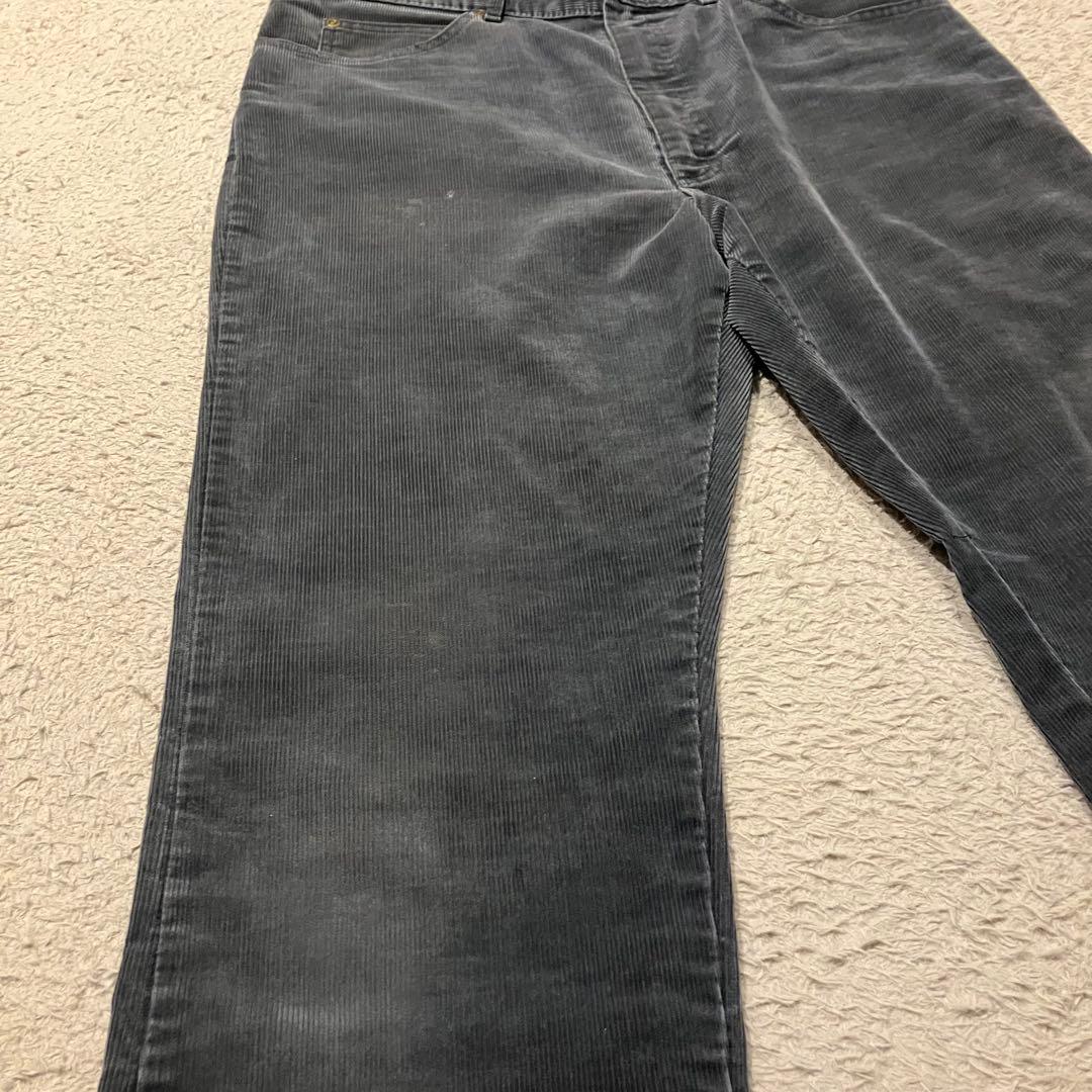 80s Lee 200-2801 ブラック コーデュロイ USA製 W36