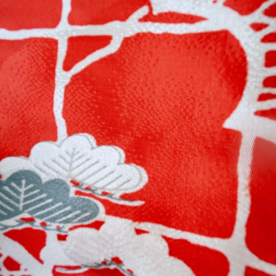 【昭和レトロセット】　七五三　7歳女の子　小物セット　朱地　51528