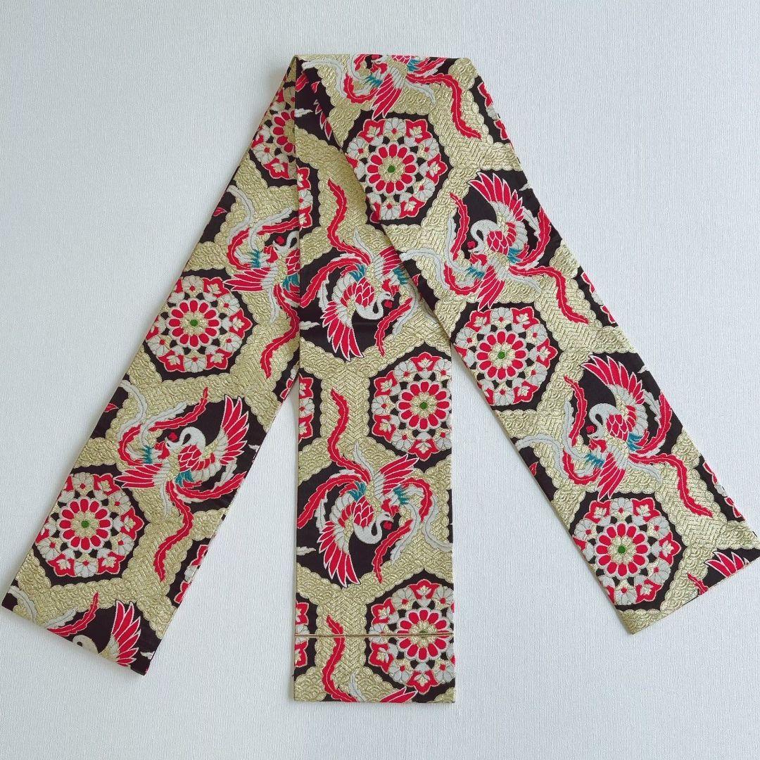 【昭和レトロセット】　七五三　7歳女の子　小物セット　朱地　51528