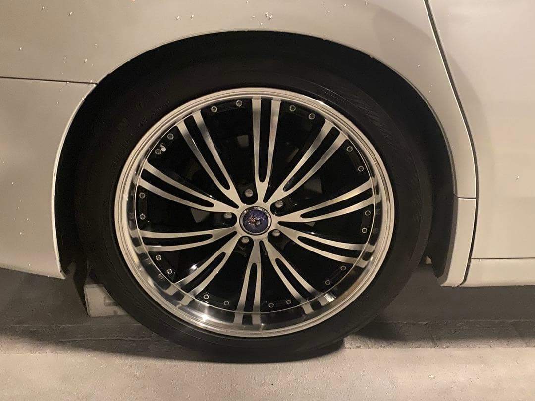 1*6様 美品キョウホウシュタイナーWX5 20インチ＋アドバンdBタイヤホイー