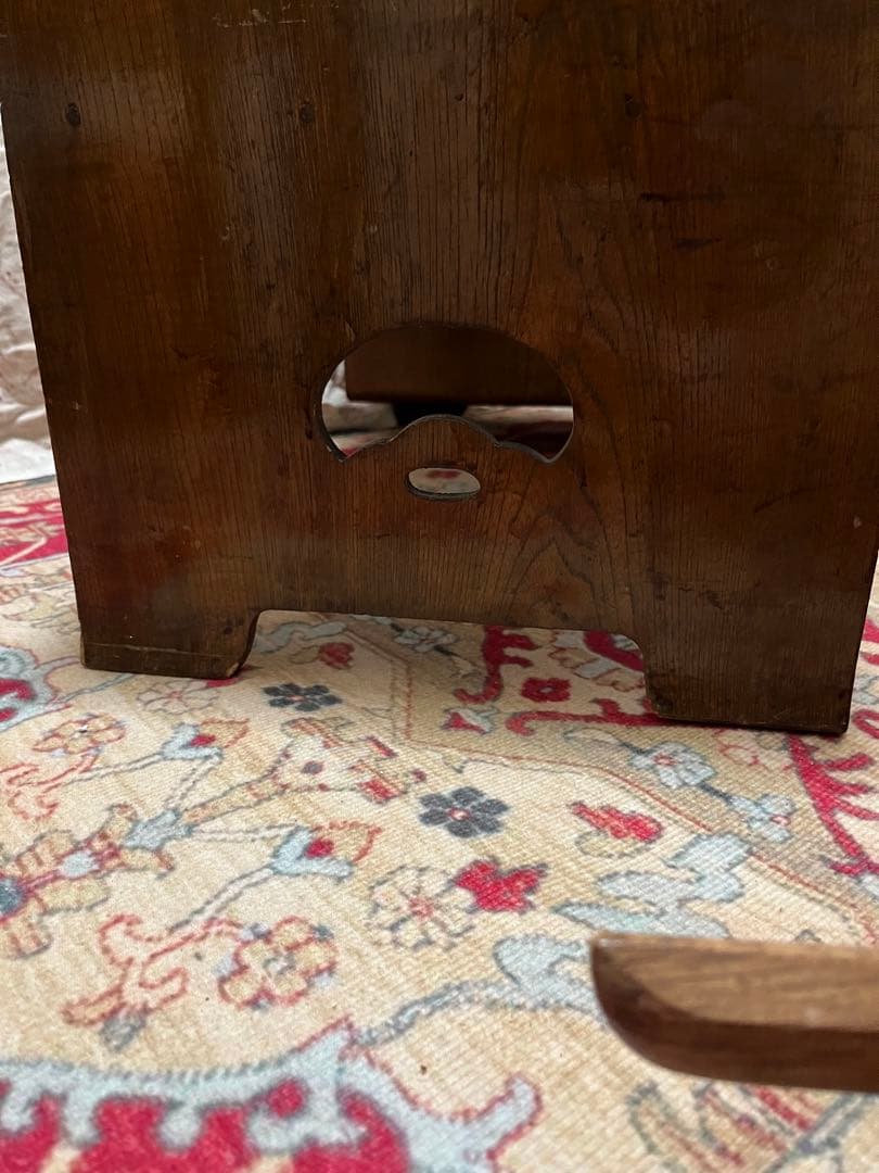 1日価格＾＾木製文机 昭和初期アンティーク　お手入れ済みレトロ