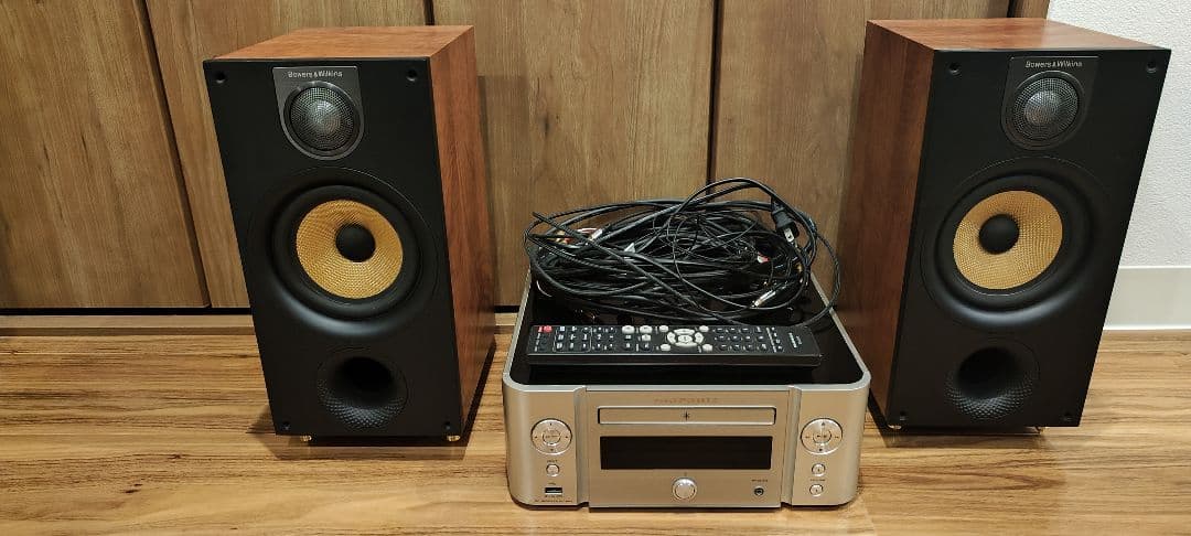 B&W 686S2×Marantz MCR-611ブックシェルフスピーカーセット