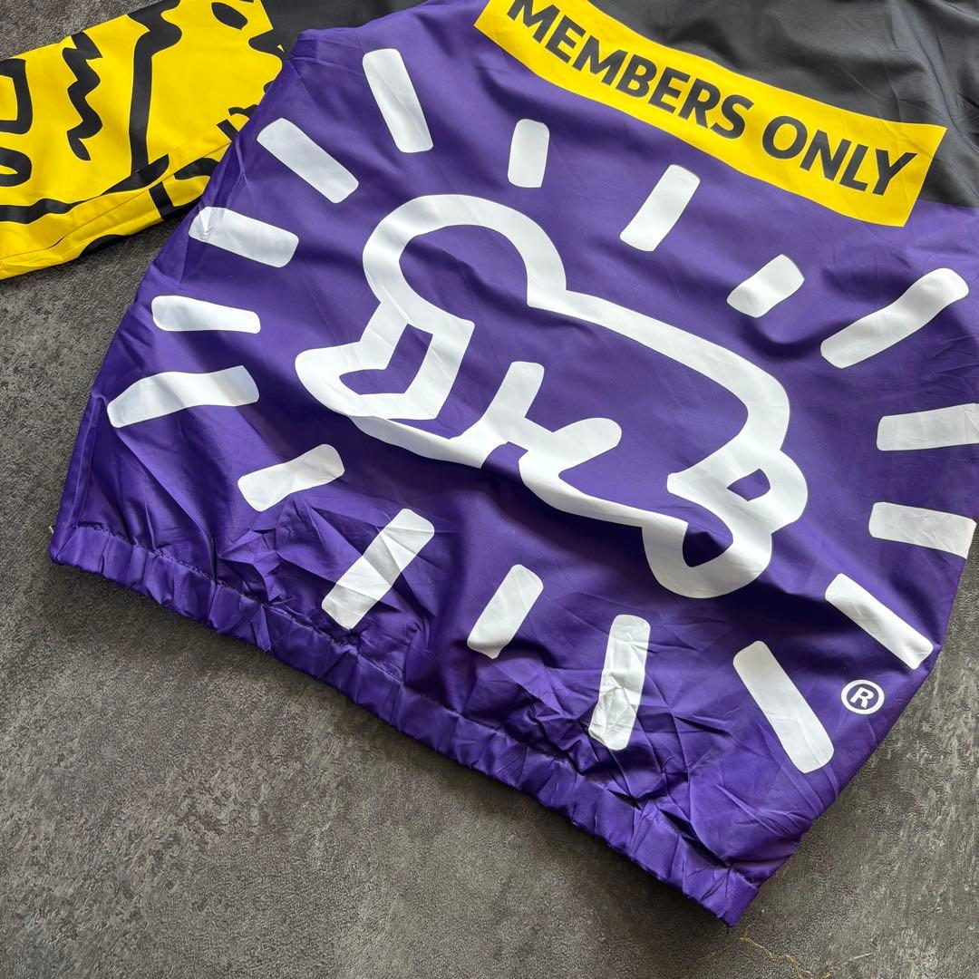 nr.kyoryuMEMBERS ONLYキースヘリングコラボアノラックナ