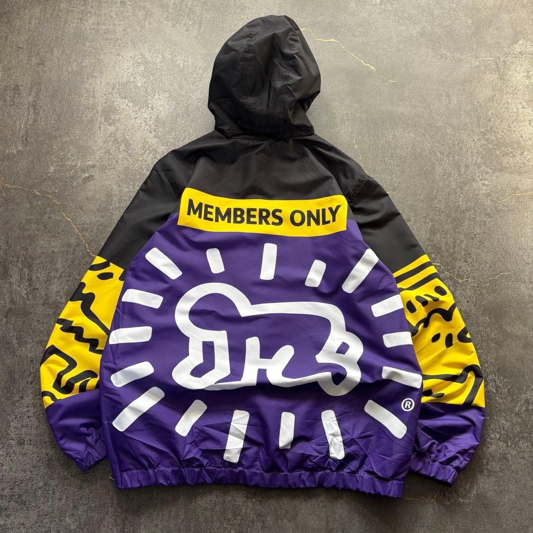 nr.kyoryuMEMBERS ONLYキースヘリングコラボアノラックナ