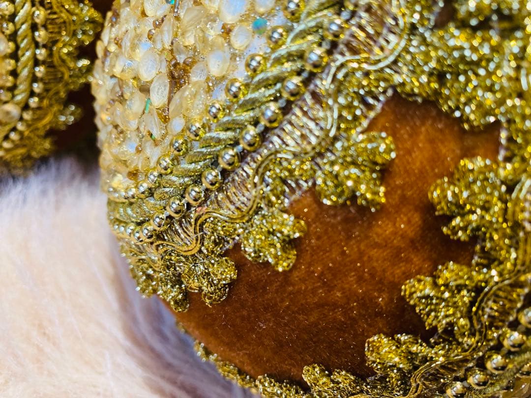 クリスマスオーナメント　ゴールド　ボール クリスマス用 2個セット