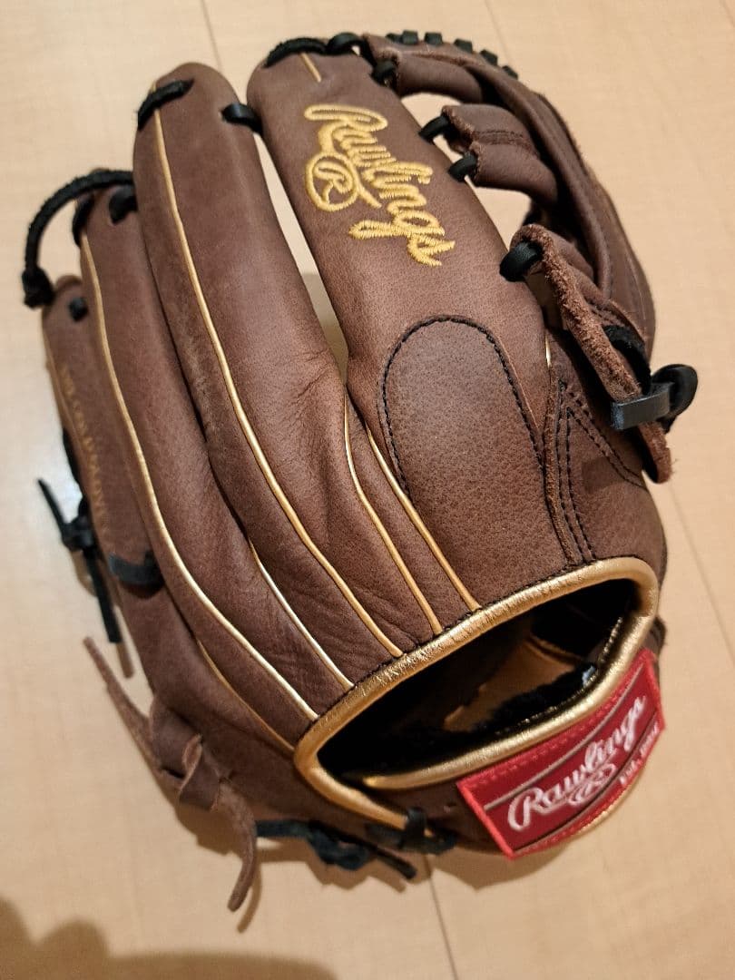 【yaaa】Rawlings 軟式グローブ ブラウン