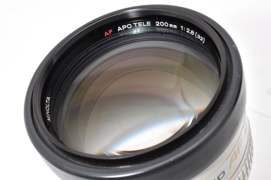 【X2129】 MINOLTA AF APO TELE 200 2.8 ミノルタ
