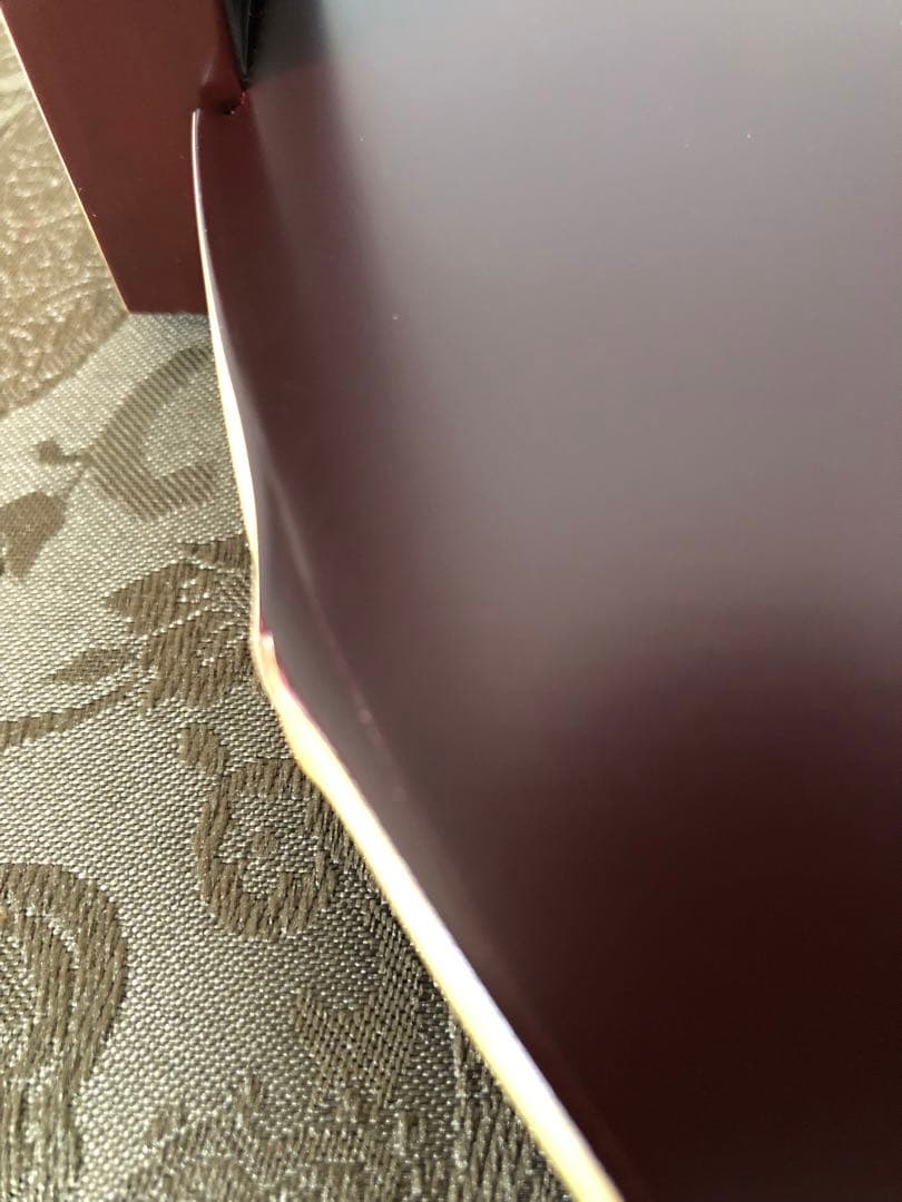 白竹　丸卓　台子　而妙斎好　田原一斎作　組み立て式　茶道具