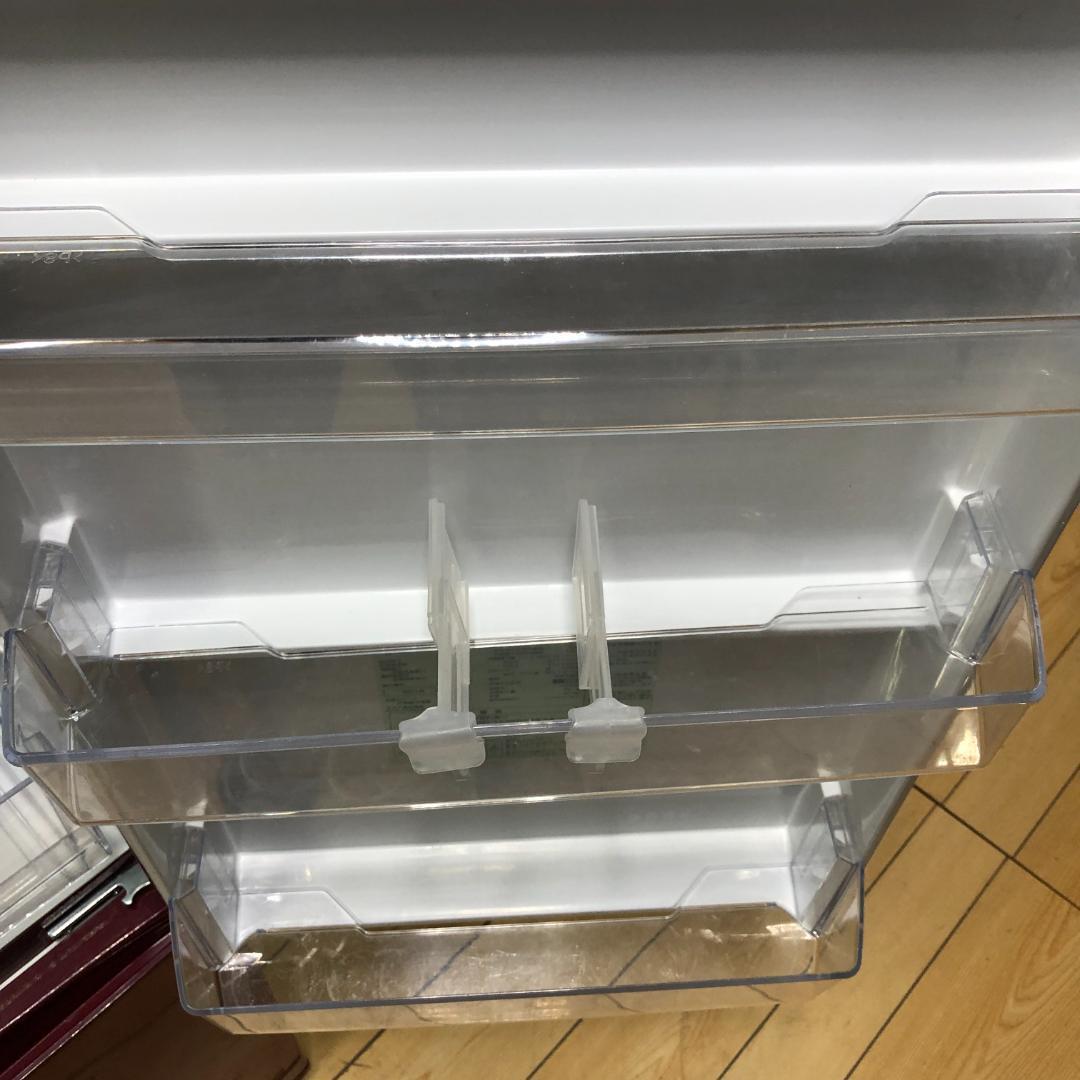 アクア 冷蔵庫 AQR-18H(W) 2019年式 レッド 250528-