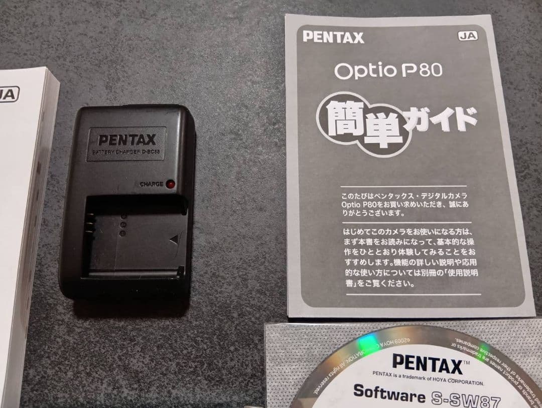 PENTAX コンパクトデジタルカメラ Optio P80 グリーン