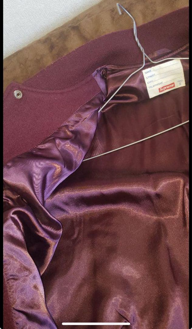 ジャケット・アウター Supreme Wool Varsity Crew Jacket 2015