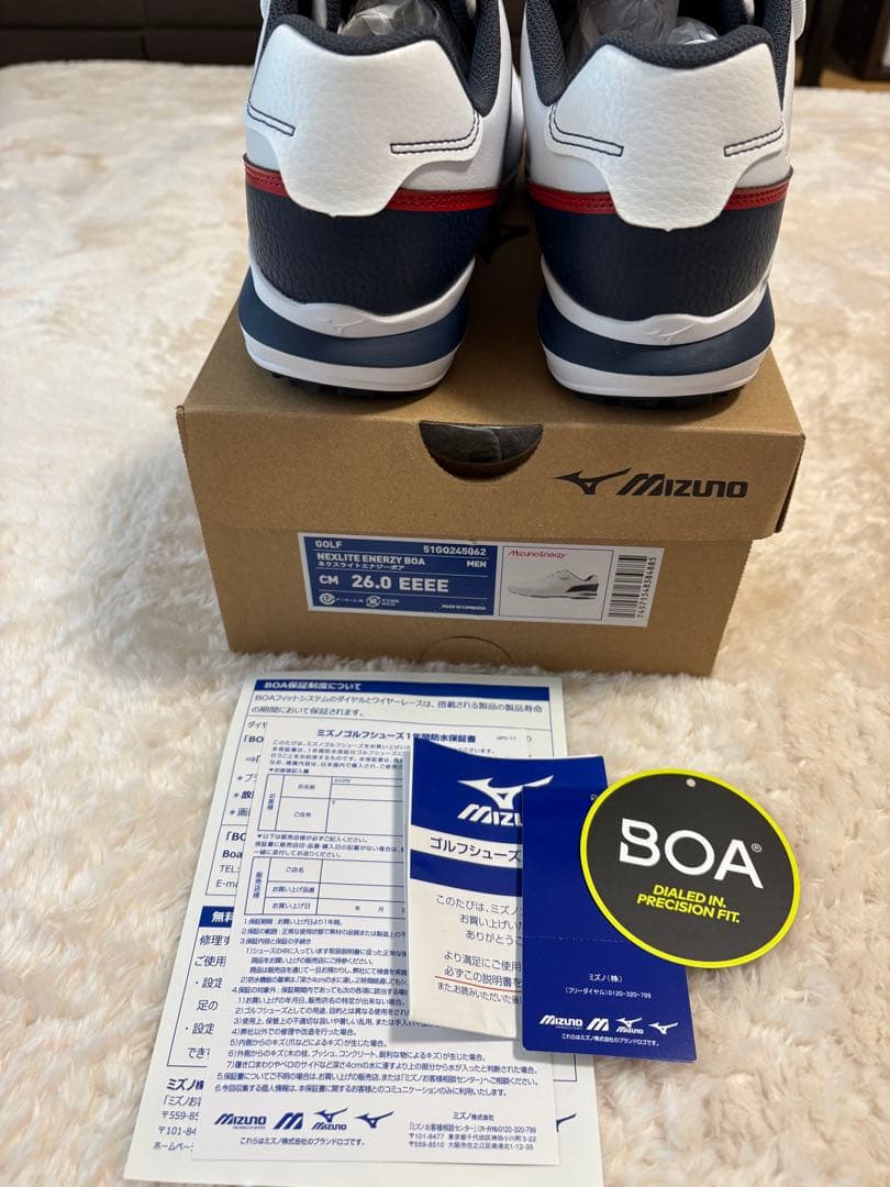 ふくちゃんMizuno BOA ゴルフシューズ
