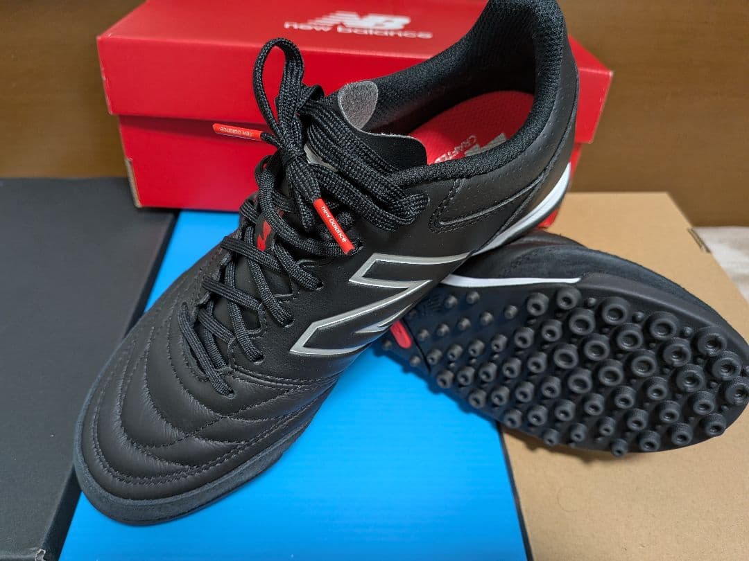 New Balance サッカーシューズ ブラック 日本製