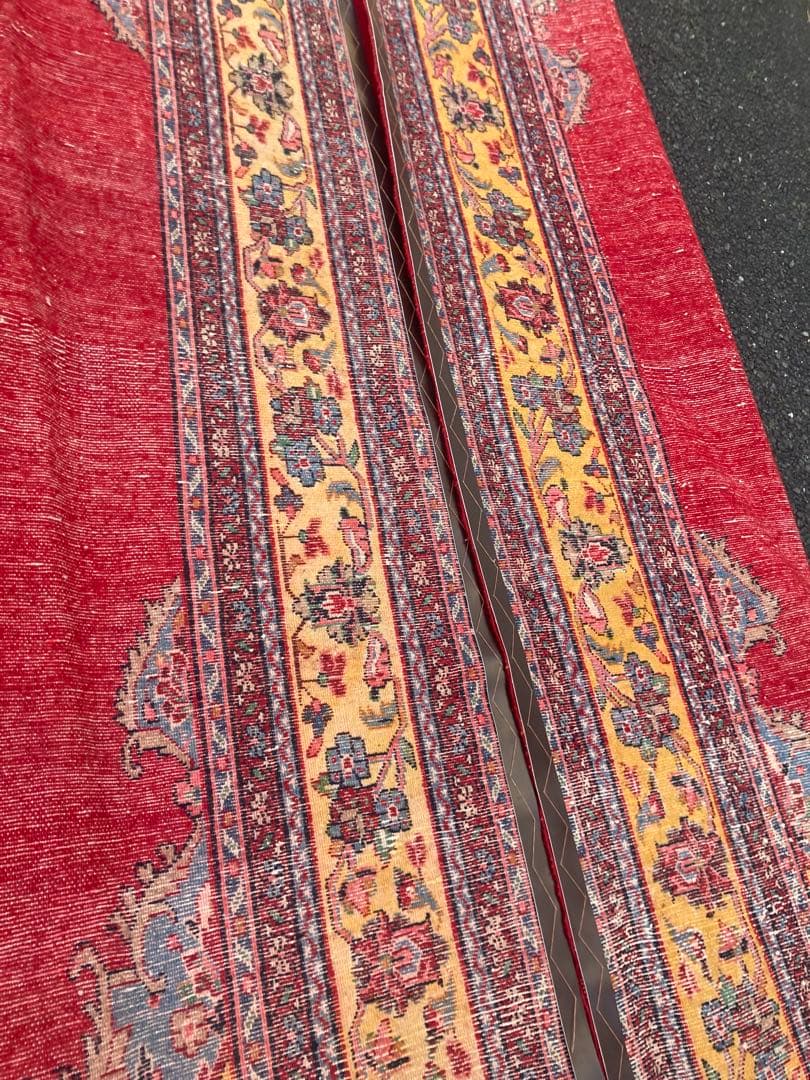 カーシャーン ペルシャ絨毯 手織り 絨毯 (イラン)