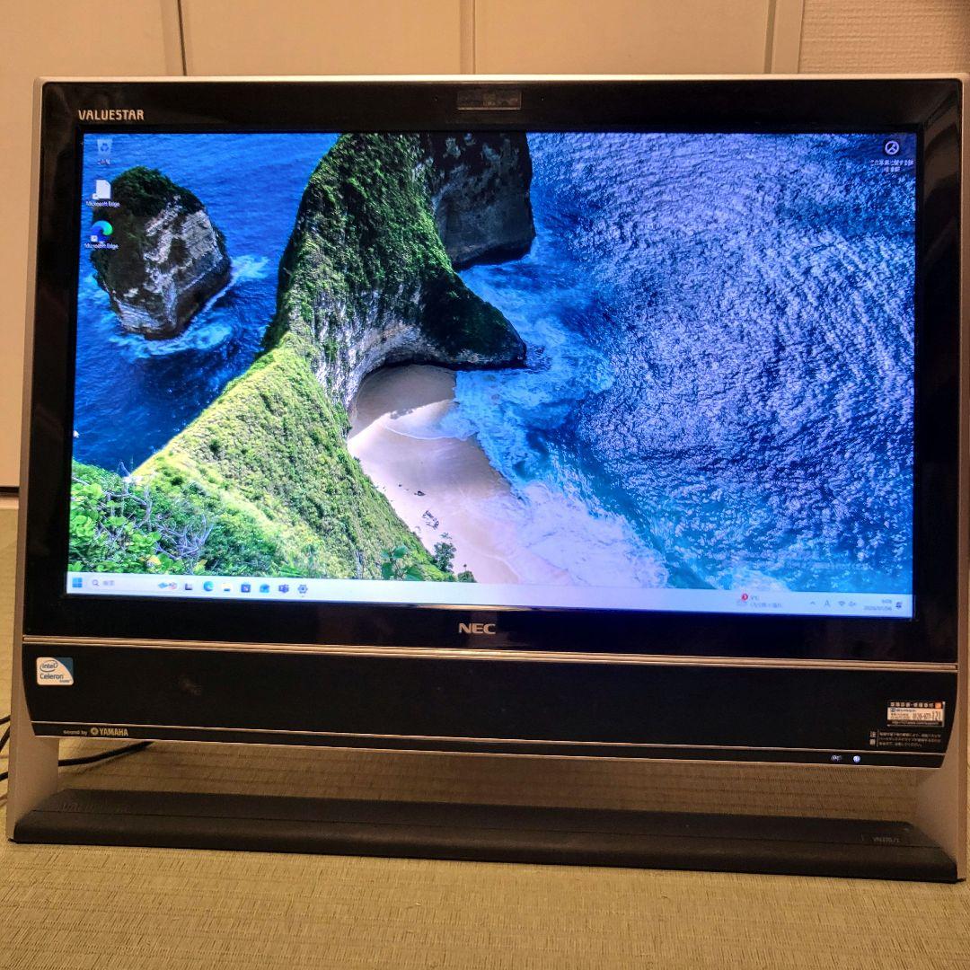 NEC一体型PC Win11Pro Office2024 SSD128GB i5