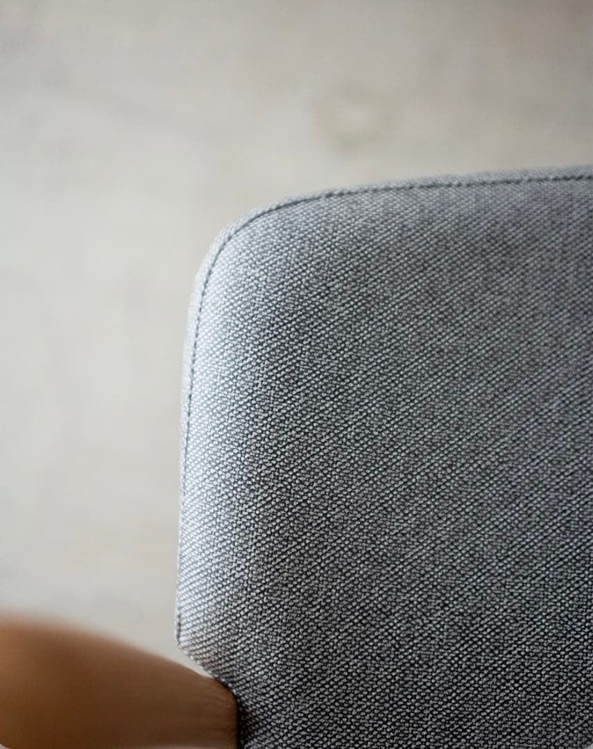 回転チェア　オーク材