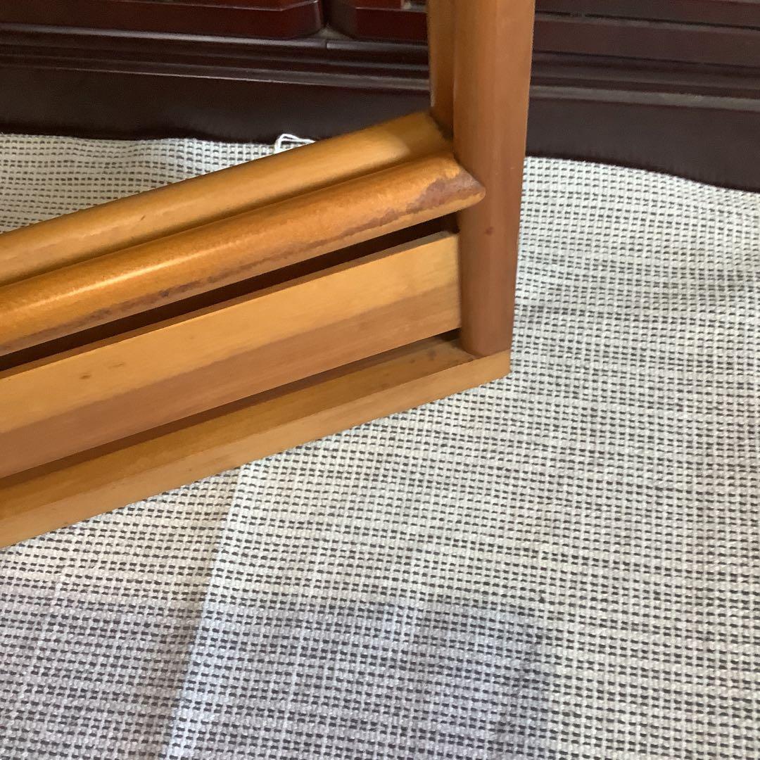 レトロ　衣桁　衣紋　折りたたみ　着物掛け