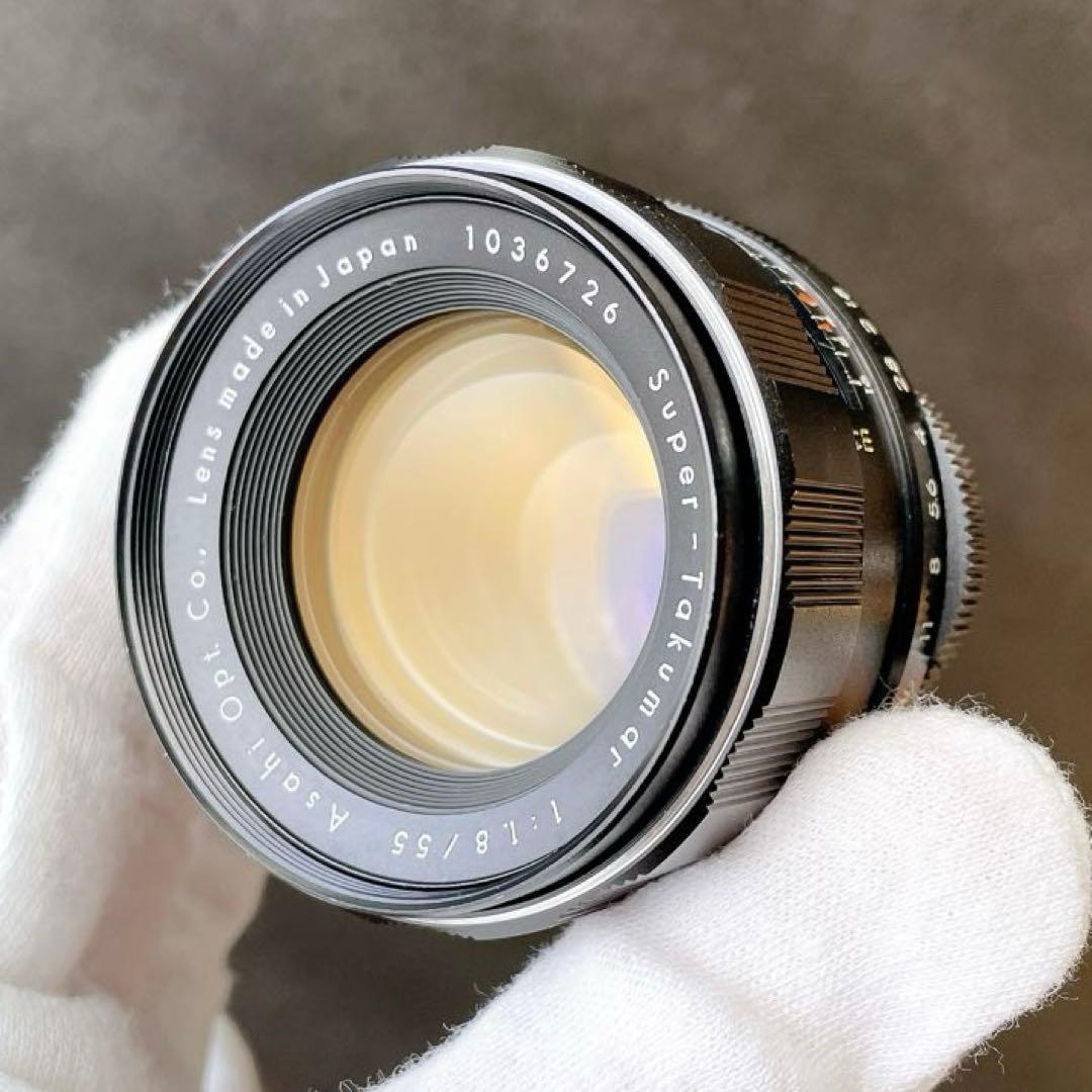 【外観美品】Super Takumar 55mm f1.8 M42 前期型
