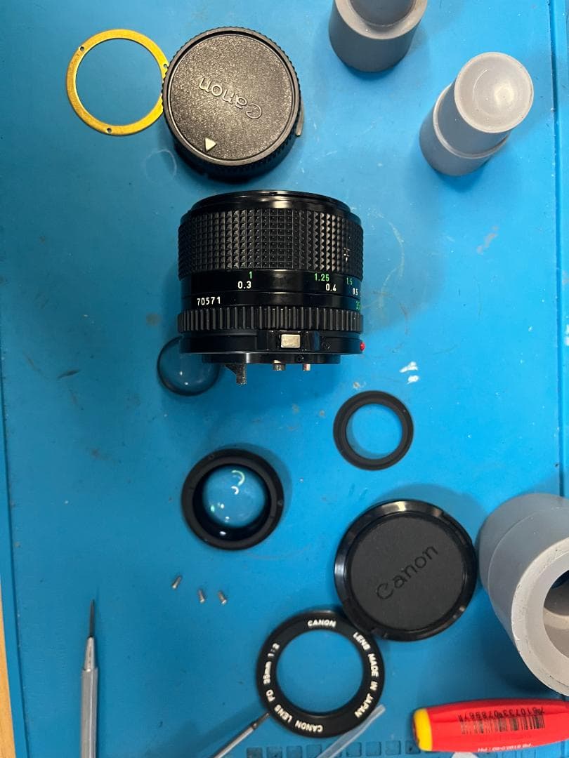 【整備＆テスト済】Canon New FD 35mm F2 キャノン 571