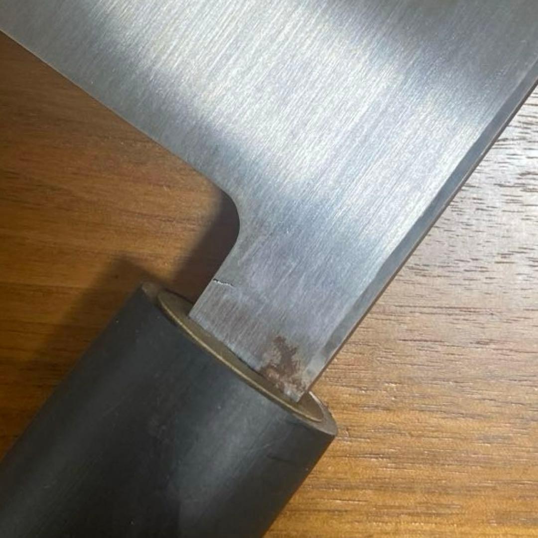 【新品未使用】鮭切包丁　刃渡240mm