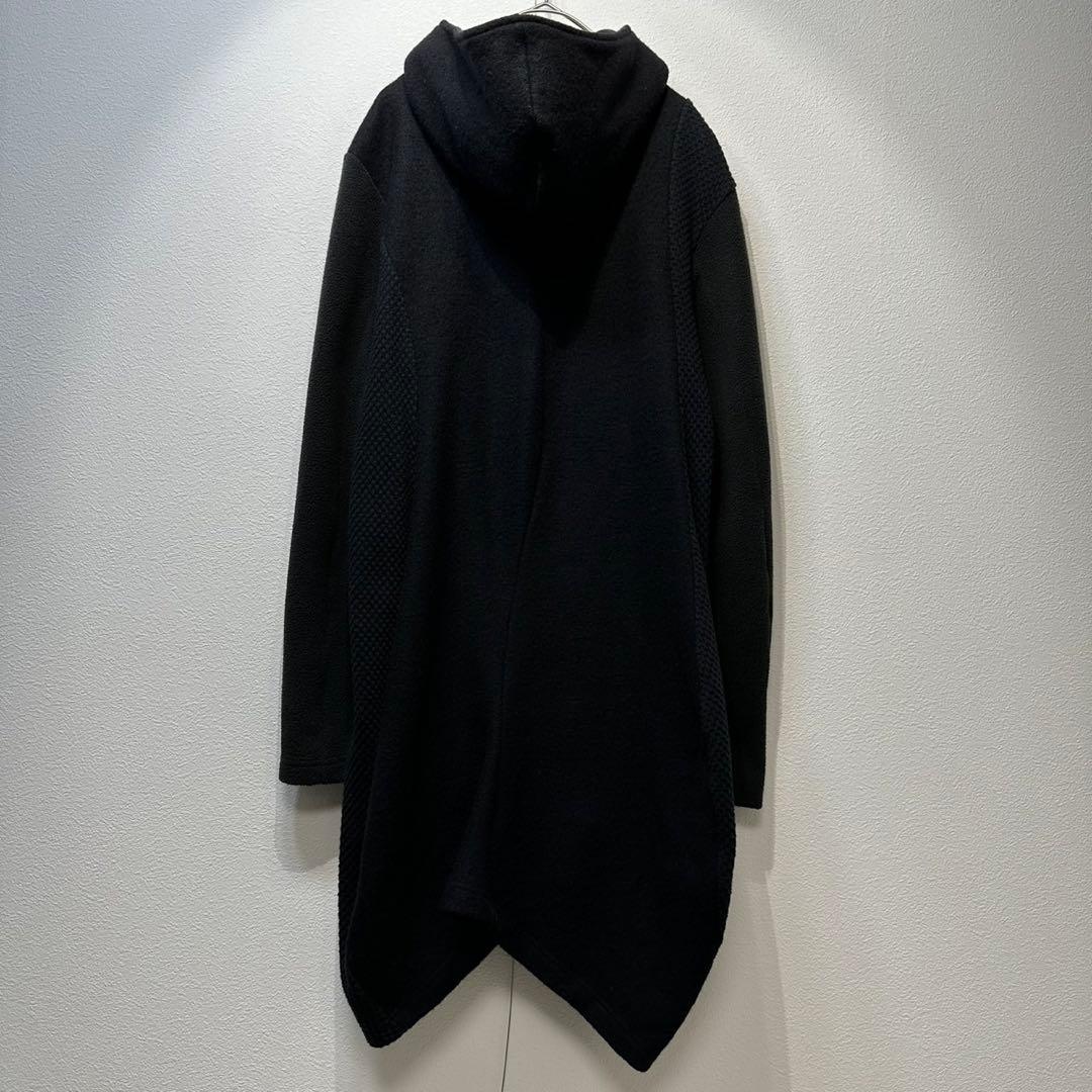 希少 美品 gomme ウール アシンメトリー ドッキング デザイン コートM