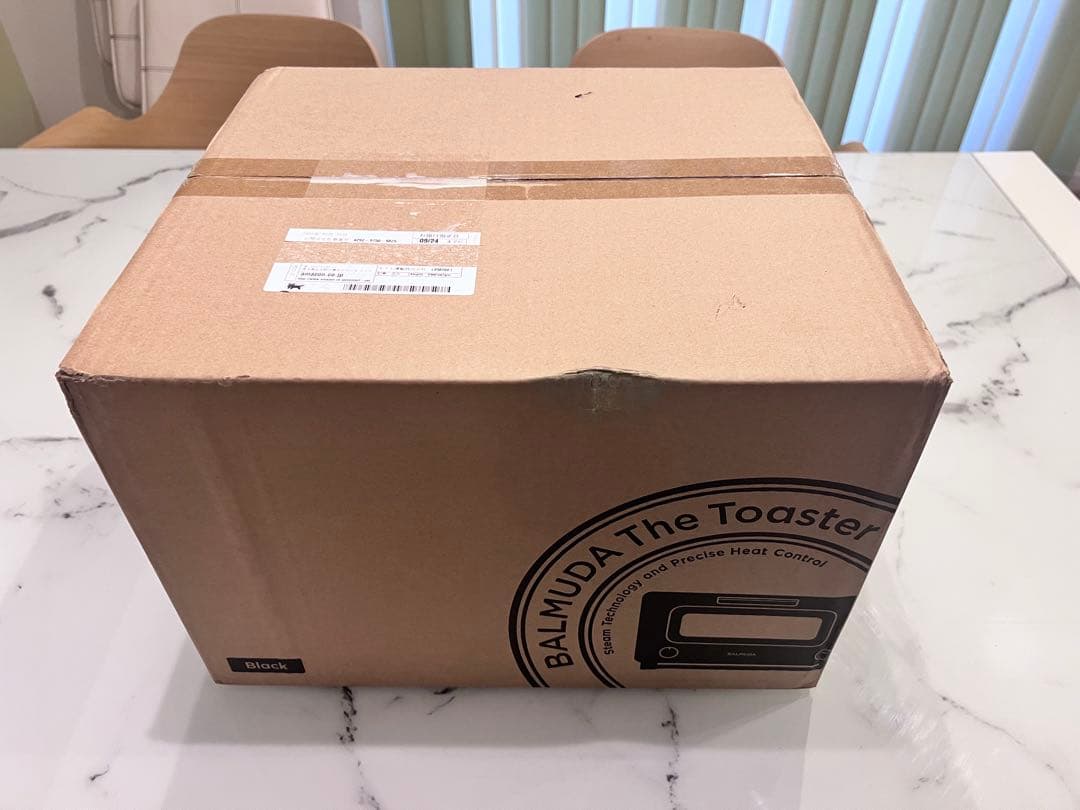 【新品未開封】BALMUDA The Toaster K05A-BK